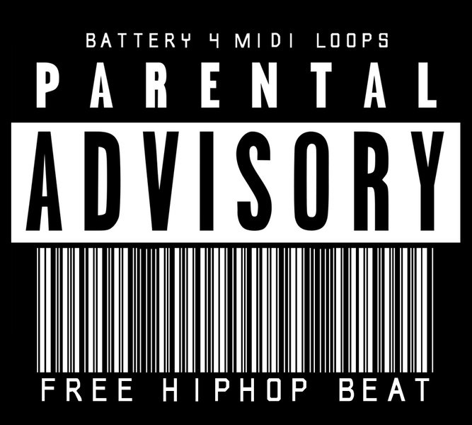 Evilglamour PARENTAL ADVISORY Battery 4 HIPHOP MIDI drum loop pack coming soon